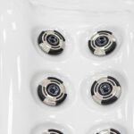 Platinum Spas Happy hot tub jet nozzles close-up