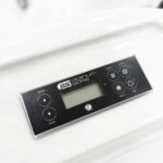 Platinum Spas Happy hot tub SpaTouch control panel display