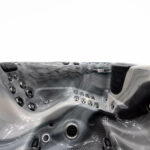 Close-up of Platinum Spas Refresh hot tub jets showing the rotating and directional jet layout