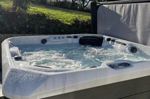 Kenya Hot Tub installed by Cornish Hot Tubs