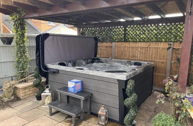 Onyx Hot Tub customer install
