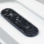 Platinum Spas Vacation Retreat hot tub topside control panel with touch controls set into the shell edge
