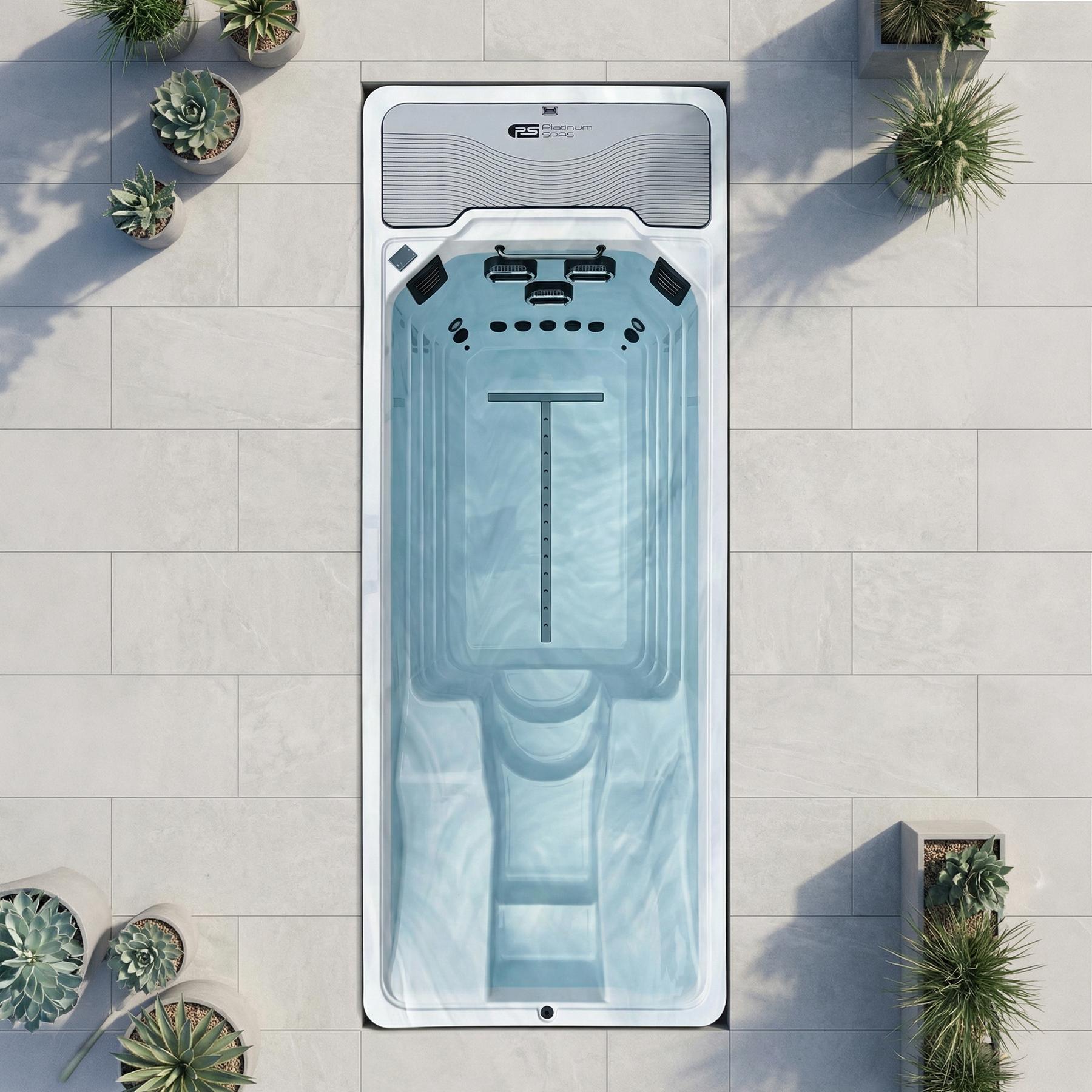 Platinum Spas Artemis Mini Pool overhead view