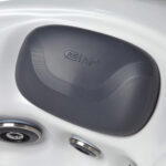 Platinum Spas Capri hot tub in Sterling Silver
