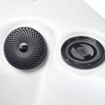 Platinum Spas Capri hot tub in Sterling Silver
