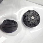 Platinum Spas Palermo hot tub in Sterling Silver