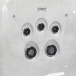 Platinum Spas Palermo hot tub in Sterling Silver