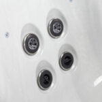 Platinum Spas Palermo hot tub in Sterling Silver