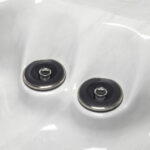 Platinum Spas Palermo hot tub in Sterling Silver