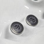 Platinum Spas Palermo hot tub in Sterling Silver