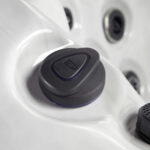 Platinum Spas Palermo hot tub in Sterling Silver