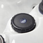 Platinum Spas Palermo hot tub in Sterling Silver
