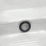 Platinum Spas Portofino hot tub in Sterling Silver